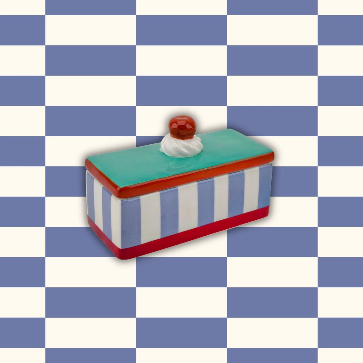 Cherry-Topped Pastry Trinket Box, photo 2