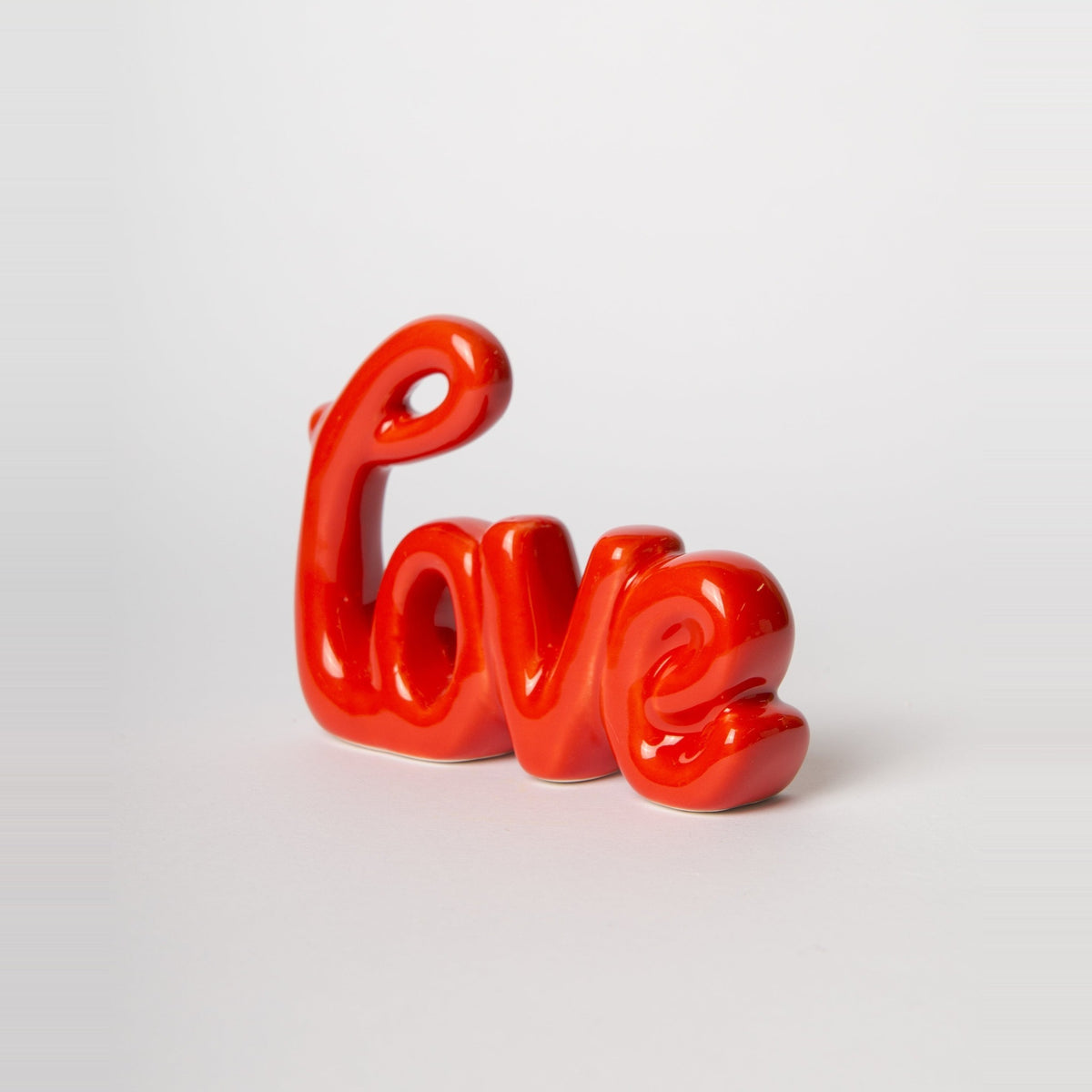 Red Love Script Figurine, photo 2