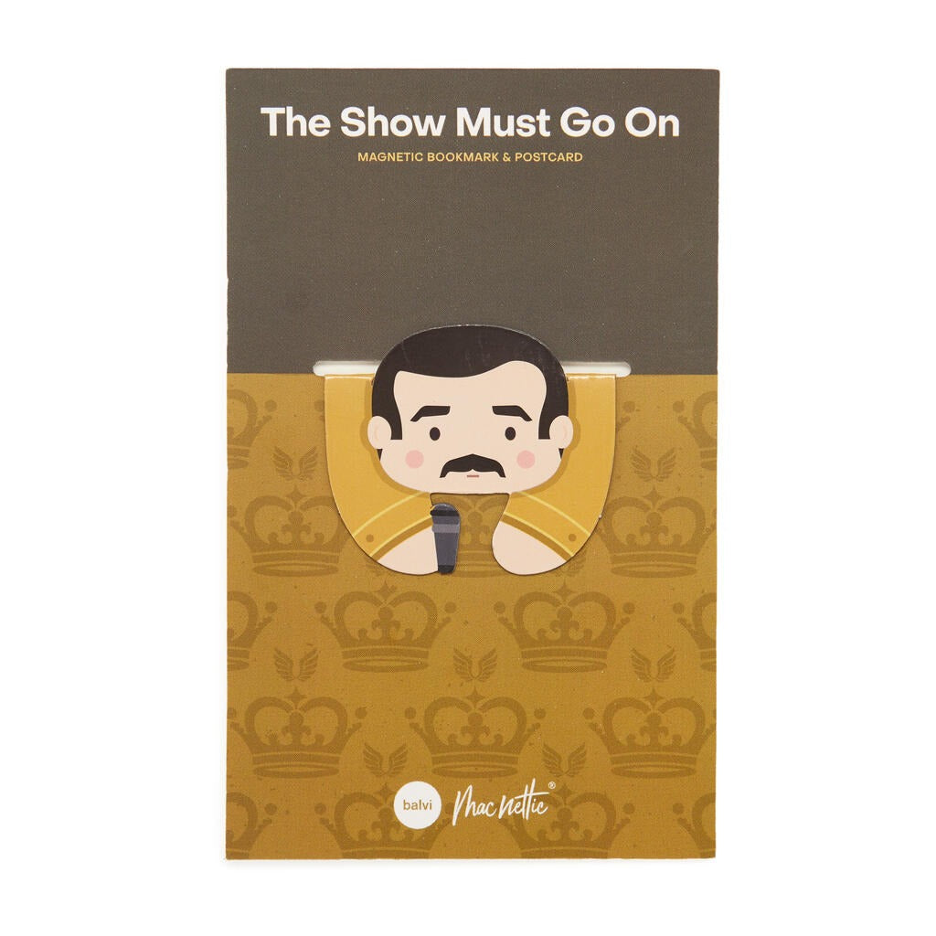 Macnettic Segnalibro Magnetico The Show Must Go On, foto 5