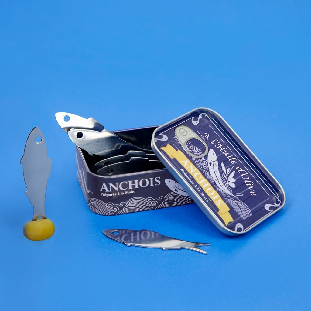 Set of 6 Anchovy Appetiser Forks, photo 6