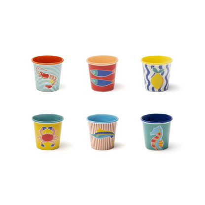 Set of 6 Corfù Espresso Cups - Strabello Design