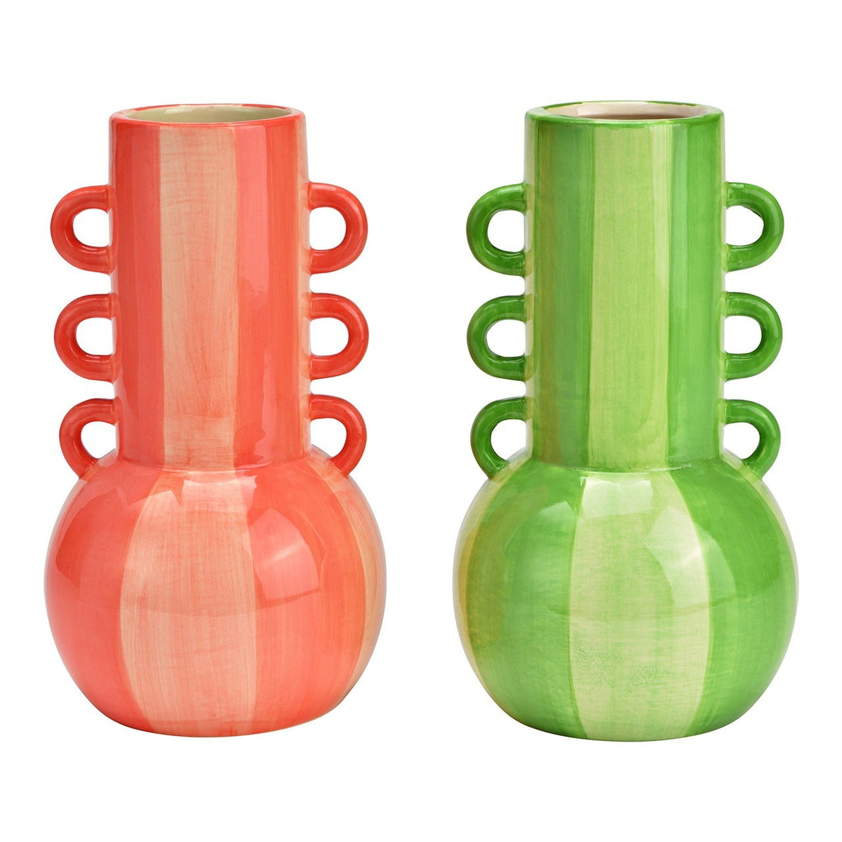 Vaso a Righe con Tre Anse, foto 2