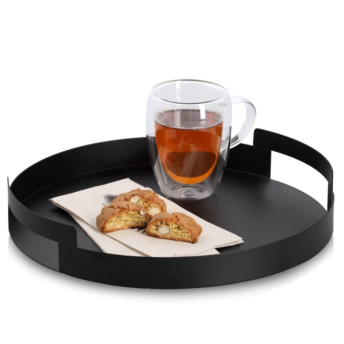 Round Black Tray, photo 3