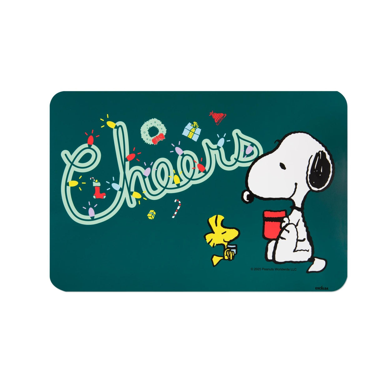 Peanuts Set 6 Tovagliette Natalizie, foto 7