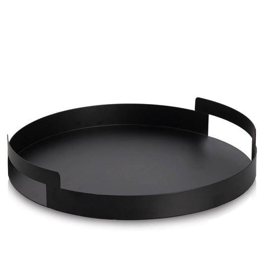 Vassoio Rotondo Nero - Strabello Design