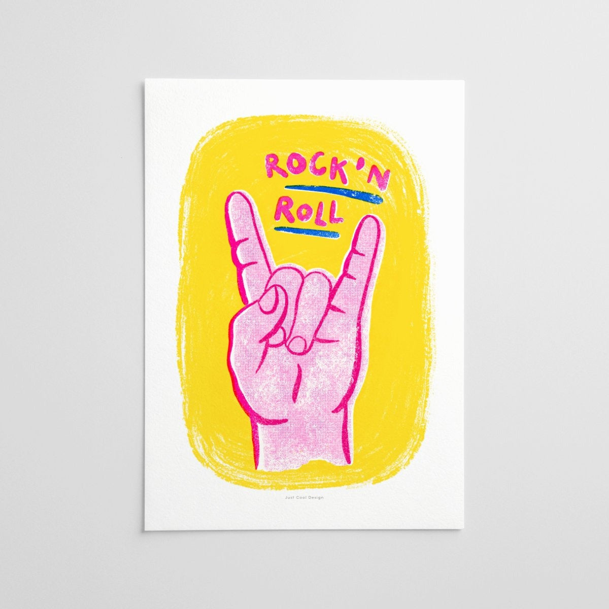 Poster Rock'n Roll - Strabello Design