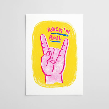 Poster Rock'n Roll - Strabello Design