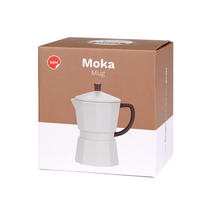 Grey Moka Mug in its box