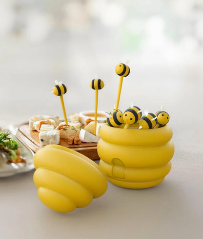 Bees and Beehive Food Picks, photo 4