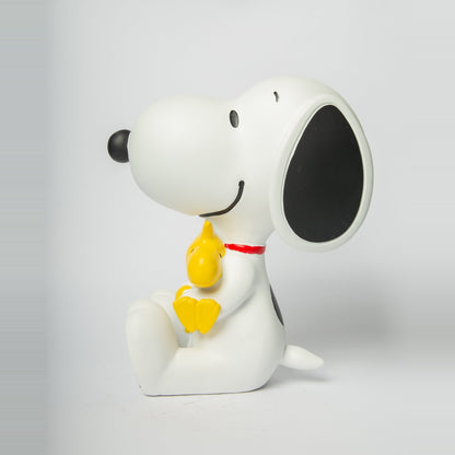 Statuetta Snoopy con Woodstock Bianca, foto 8