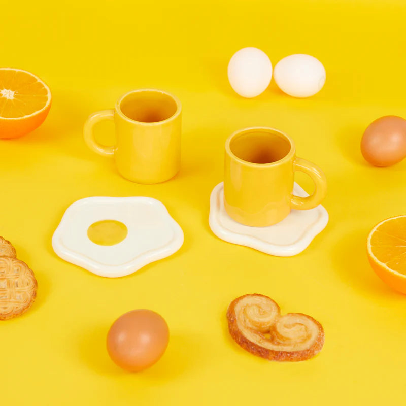 Set di tazze da caffè Sunny Side Up