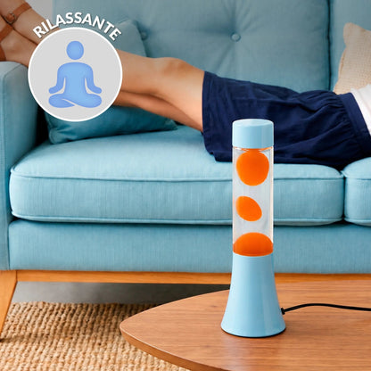 Blue and Orange Mini Lava Lamp, photo 7