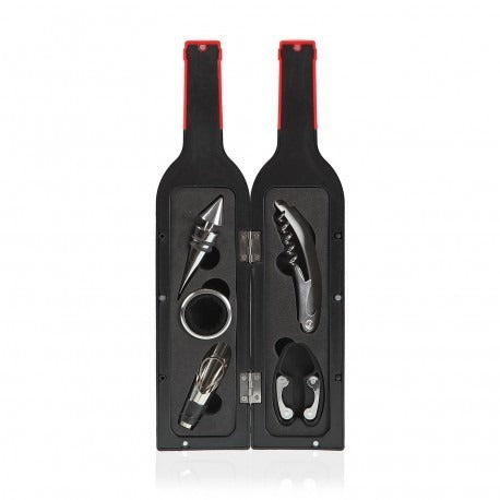 Bottle-Shaped 5-Piece Wine Tool Set, photo 3