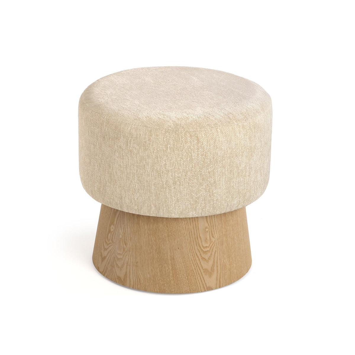 Sgabello Imbottito Poli Bianco - Strabello Design