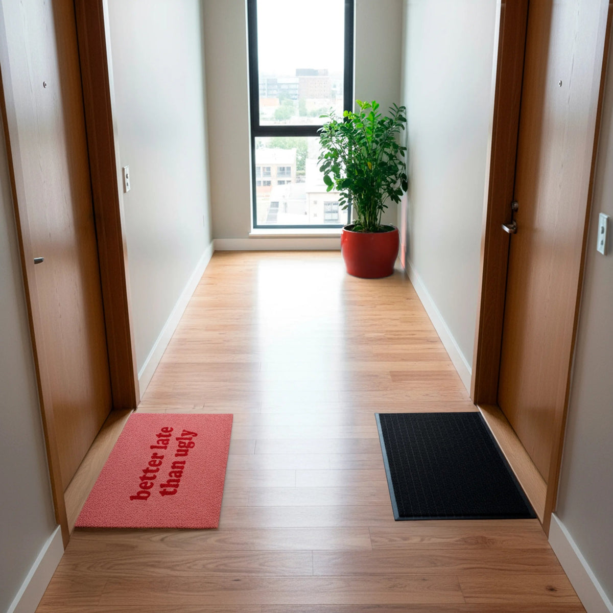 Better Late Than Ugly Pink Doormat, photo 13