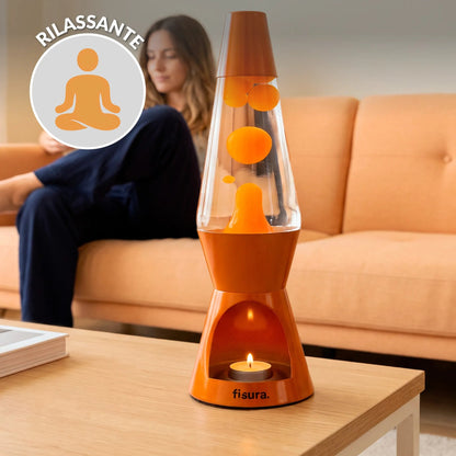 Terracotta Candle Lava Lamp, photo 6