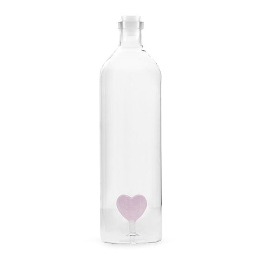 Pink Heart Bottle - Strabello Design