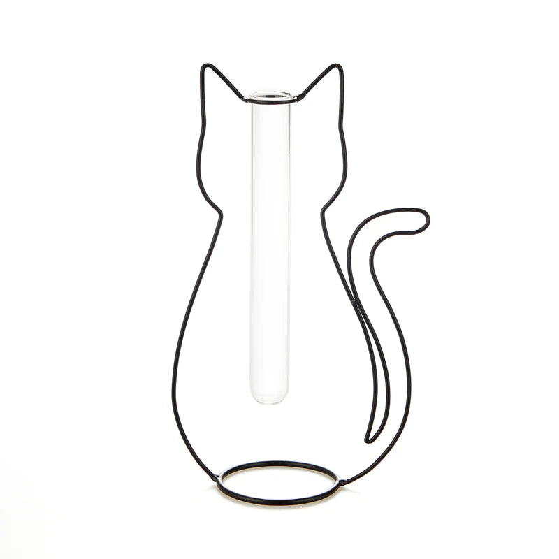 Vaso Silhouette Gatto