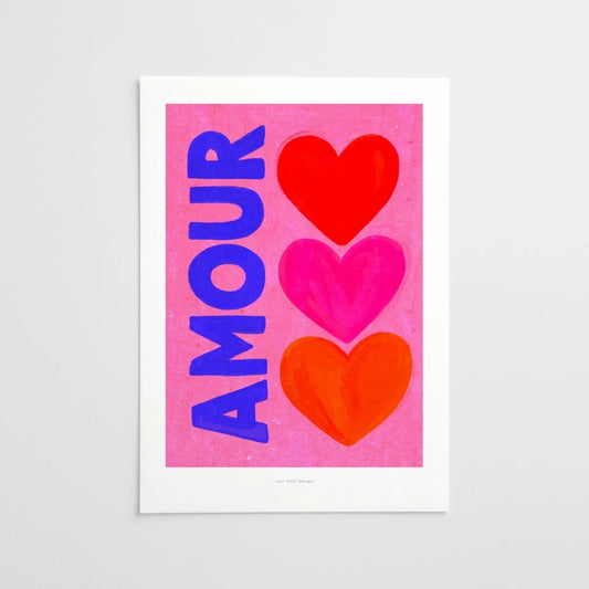 Amour Poster - Strabello Design