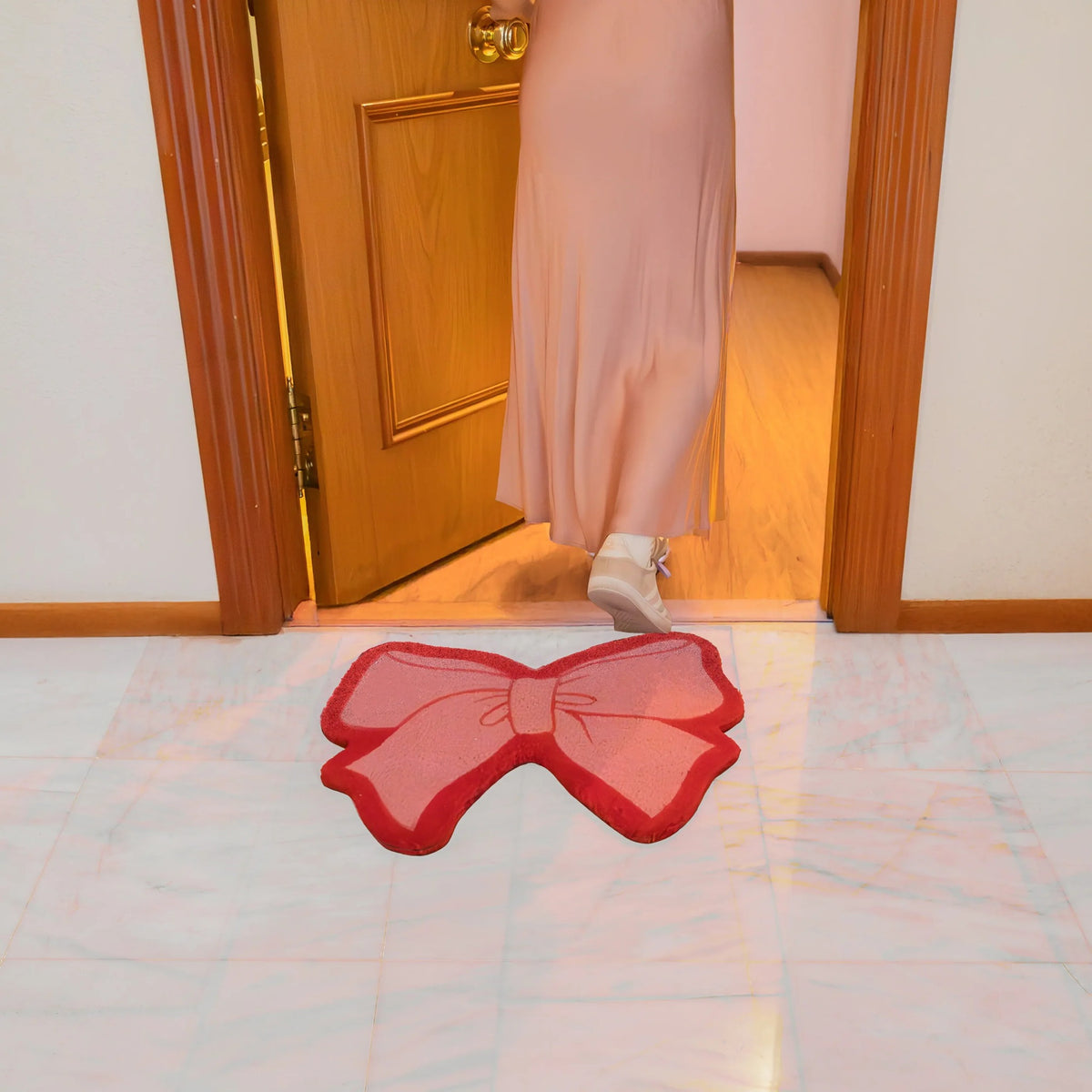 Pink Bow Doormat, photo 5