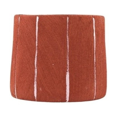 Coprivaso a Righe Terracotta - Strabello Design
