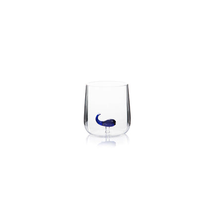 Bicchiere con Balena - Strabello Design