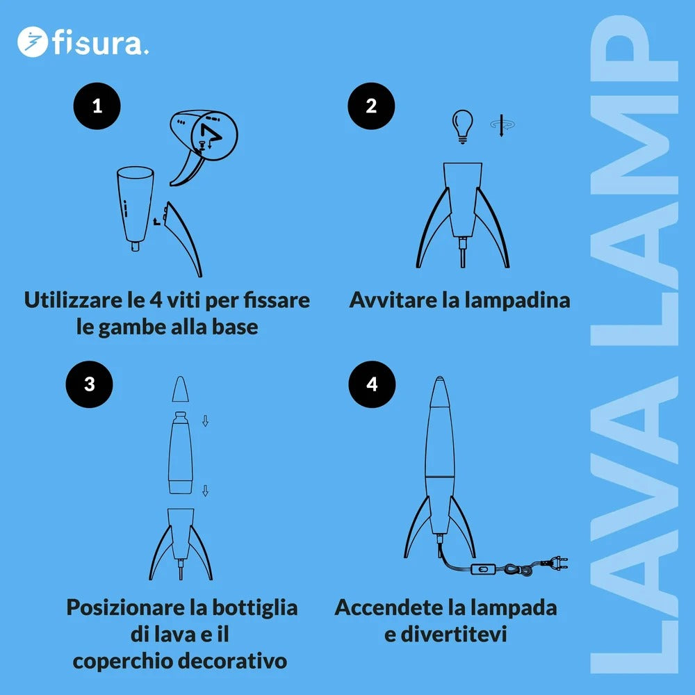 Lampada Lava Razzo, foto 6
