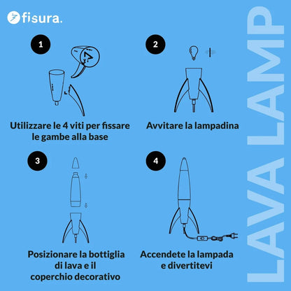 Lampada Lava Razzo, foto 6