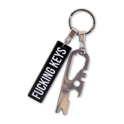 Fucking Keys Multi-Tool Keyring - Strabello Design