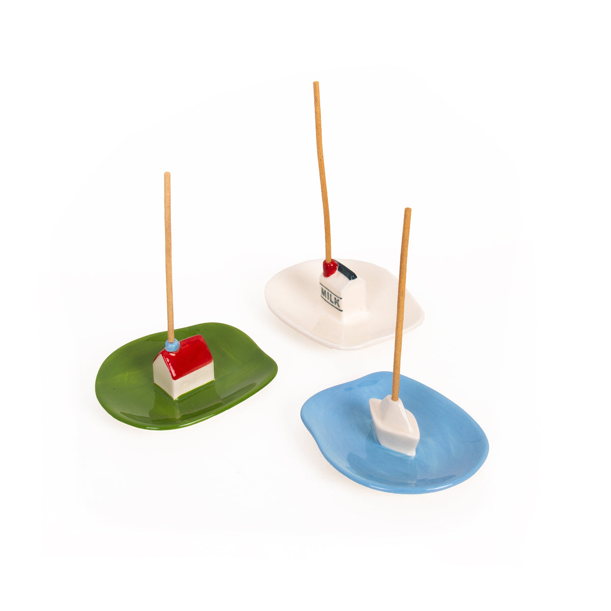 Paper Boat Incense Holder, photo 3
