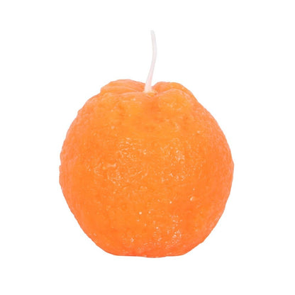 Set of 3 Orange Candles, photo 3