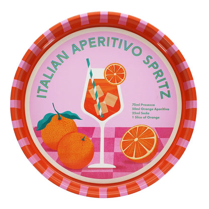 Vassoio Rotondo Spritz - Strabello Design