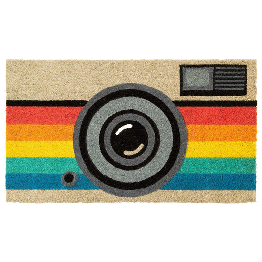 Retro Camera Doormat - Strabello Design