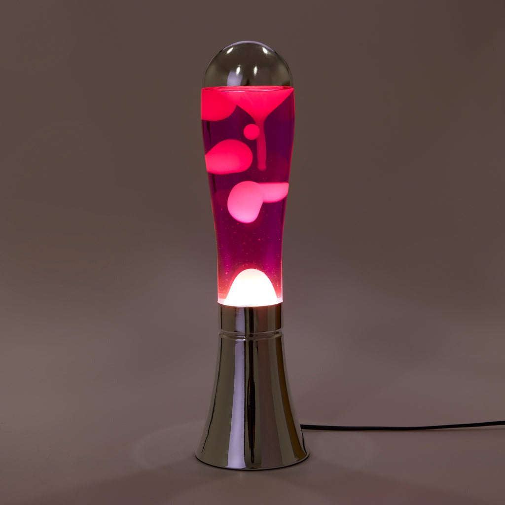 Silver and Pink Magma Lava Lamp, photo 2