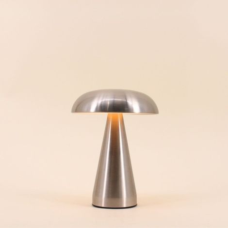 Lampada da Tavolo Fungo Argento, foto 2