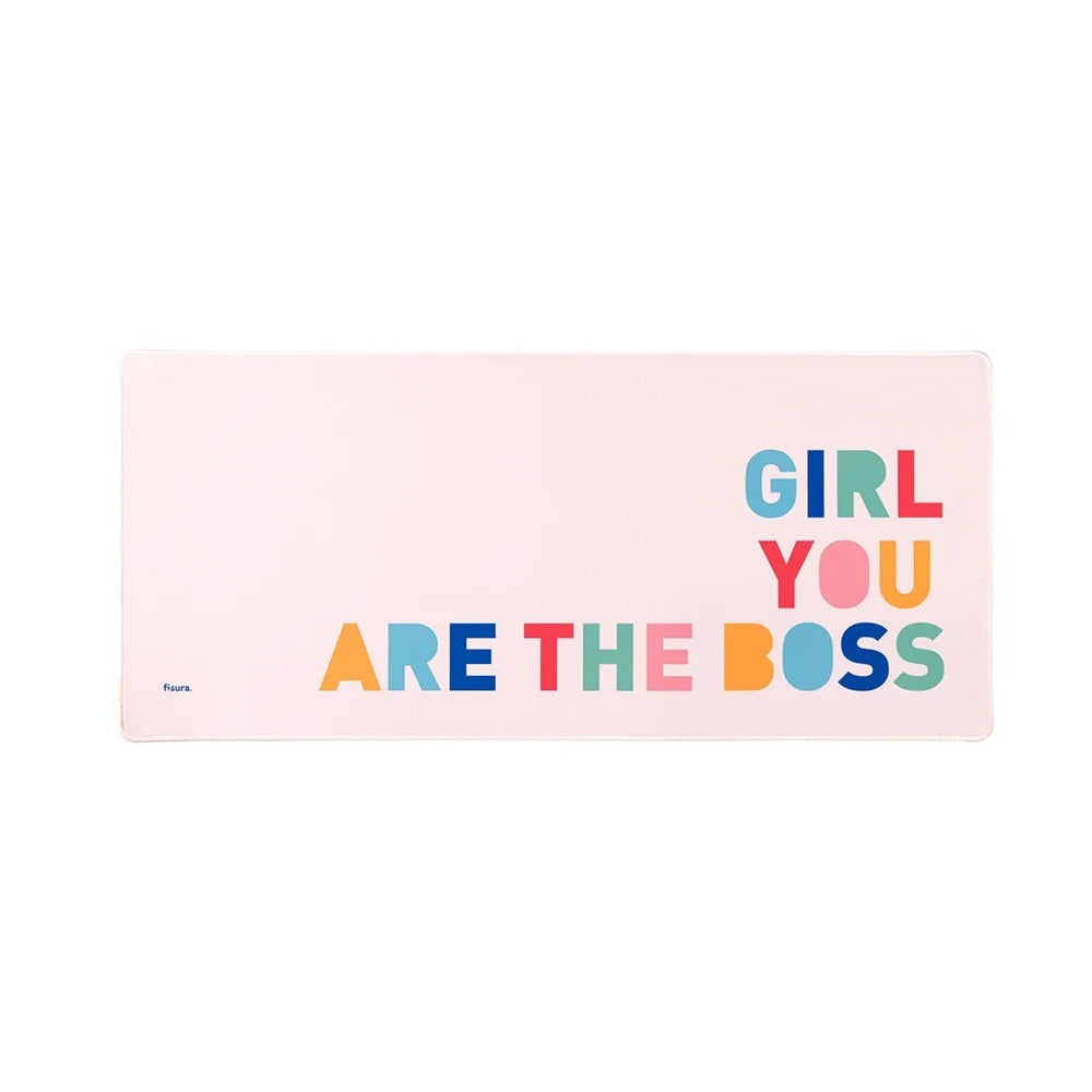 Girl Boss XXL Mouse Mat - Strabello Design