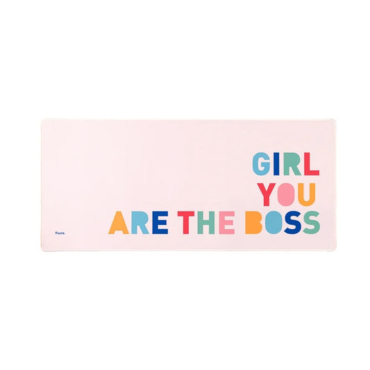 Girl Boss XXL Mouse Mat - Strabello Design