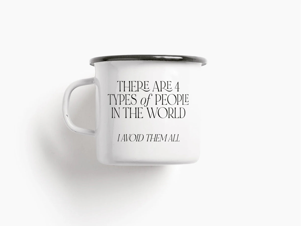 The Avoid mug seen from a slightly different angle.