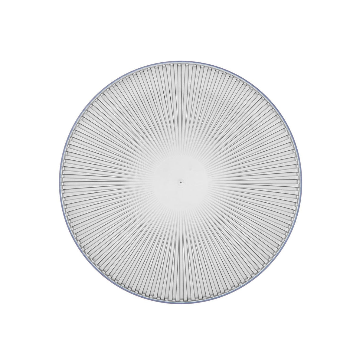 Piatto Piano in Plastica a Righe - Strabello Design