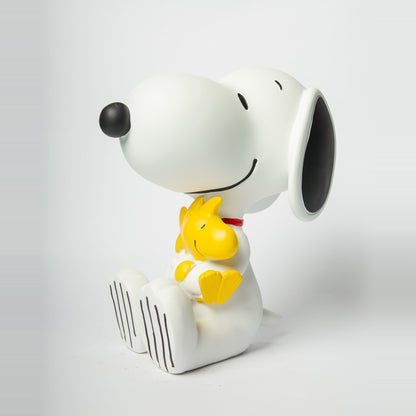 Statuetta Snoopy con Woodstock Bianca, foto 7