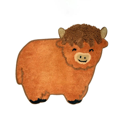 Highland Cow Bath Mat - Strabello Design