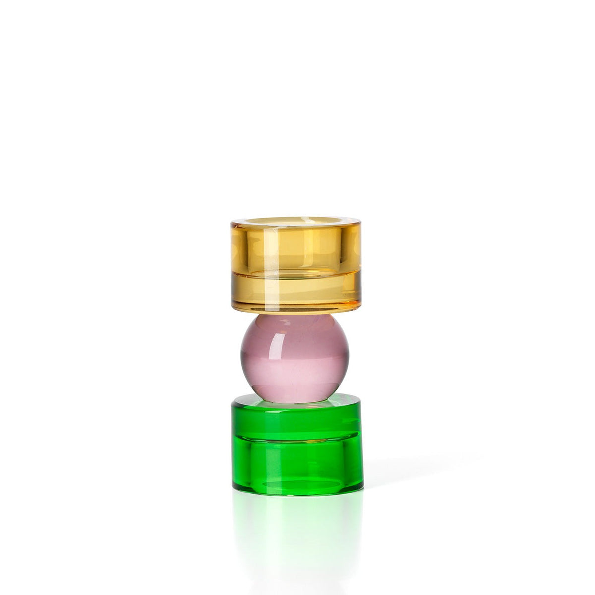 Solar Jewel Short Candle Holder - Strabello Design