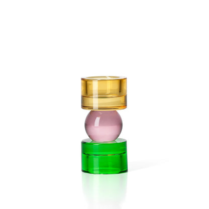 Solar Jewel Short Candle Holder - Strabello Design