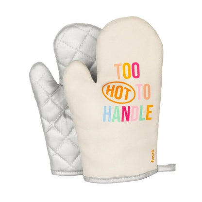 Too Hot to Handle Oven Gloves - Strabello Design