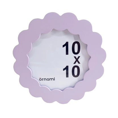 Round Wavy Photo Frame - Strabello Design