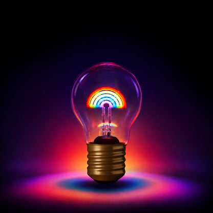 Lampadina Arcobaleno, foto 3