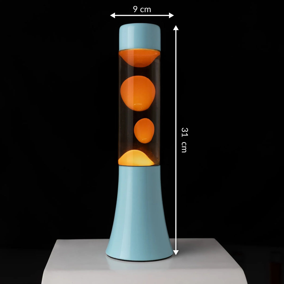 Blue and Orange Mini Lava Lamp, photo 3