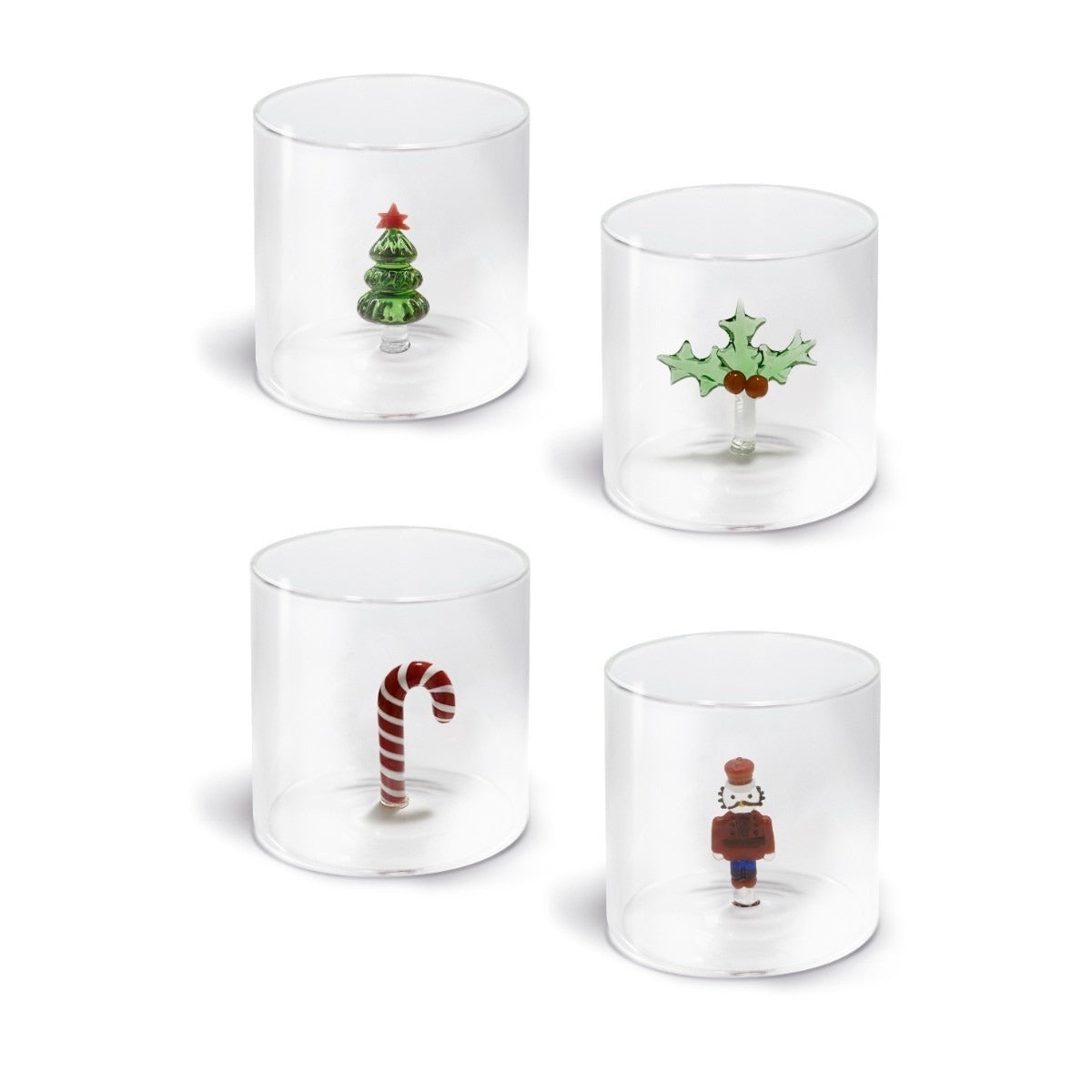 Christmas Figurine Glass - Strabello Design