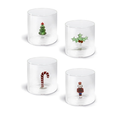 Christmas Figurine Glass - Strabello Design