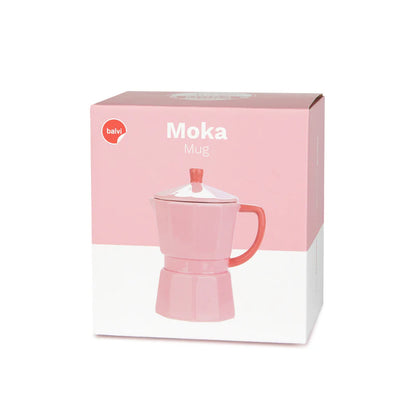 Pink Moka Mug in its box